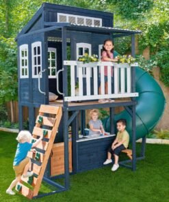 Cozy Escape Playhouse – Navy – Installation Available