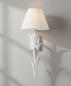 Provenz 20-Inch LED Tail Wall Sconce in Plaster White