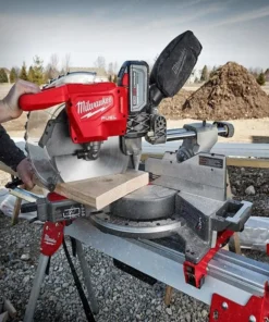Alternative view of Milwaukee 18V Lithium-Ion Brushless Cordless 12 in. Dual Bevel Sliding Compound