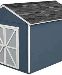 Handy Home Products Rookwood 10×12 Do-It-Yourself Wooden Storages Sheds- Does not Include Floor kit, Paint, or Roofing Shingles