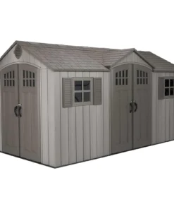 Lifetime 15 Ft X 8 Ft Outdoor Storage Sheds – 60318