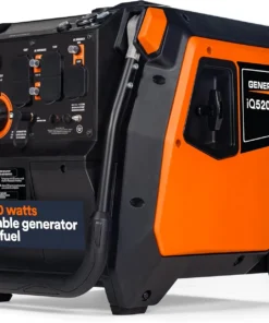 Generac iQ5200 DF 3900 Watt Electric Start Dual Fuel Inverter Generators. - Image 6