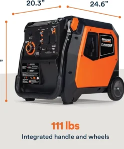Generac iQ5200 5200W Dual Fuel Portable Inverter Generators. - Image 3