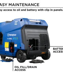 Westinghouse iGen4500DF 3700W Dual Fuel Portable Inverter Generators. - Image 6