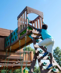 Alternative view of Backyard Discovery Woodridge Elite Cedar Swing Set/Playset