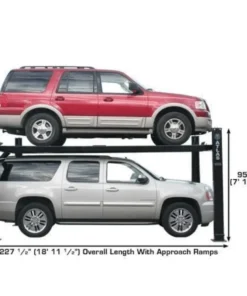 Atlas Pro9000 4 Post Lifts with RJ6 Rolling Jacks - Image 3