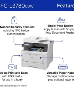 Brother MFC-L3780CDW Wireless Laser Color Printers - Image 3