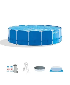 Intex 15ft x 48in Metal Frame Pool Sets