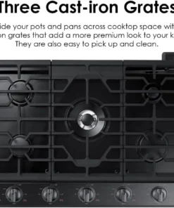 Samsung 36″ Gas Cooktops NA36N6555TS - Image 4
