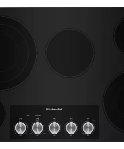 KitchenAid 36″ Electric Cooktops with 5 Elements and Knob Controls - Image 4